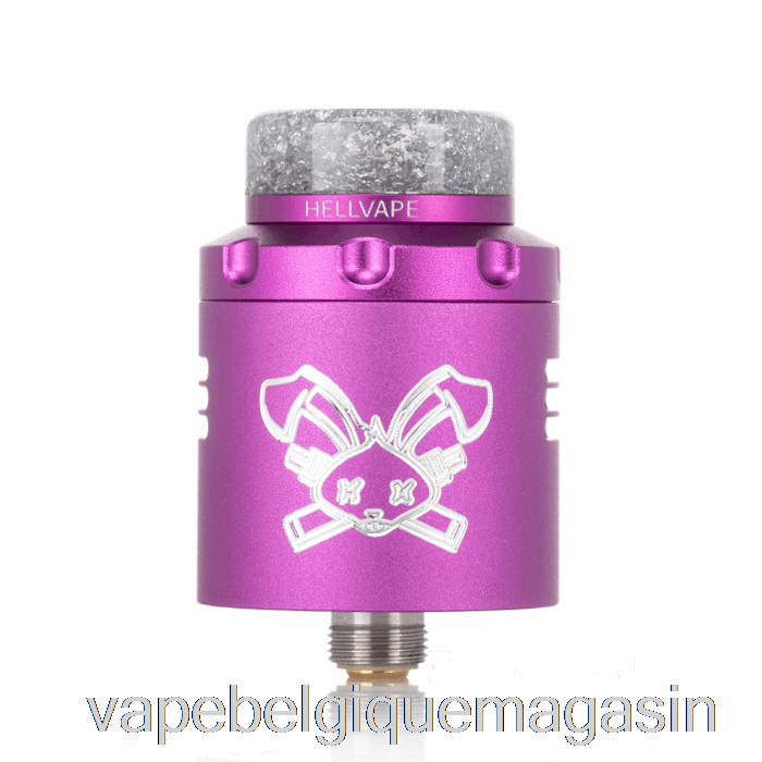 Vape Shop Bruxelles Hellvape Lapin Mort V3 24mm Rda Violet